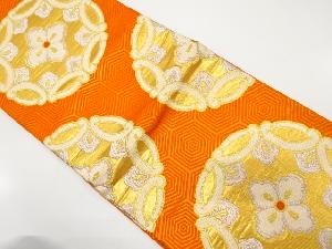 アンティーク　華紋織り出し袋帯（着用可）